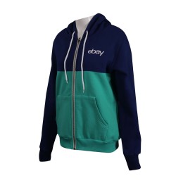 Z425 Custom contrast hooded knit jacket  Metal zipper  zip up manufacturer Z425 Custom contrast hooded knit jacket  Metal zipper  zip up manufacturer